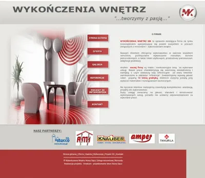 WYKOŃCZENIA WNĘTRZ MK
